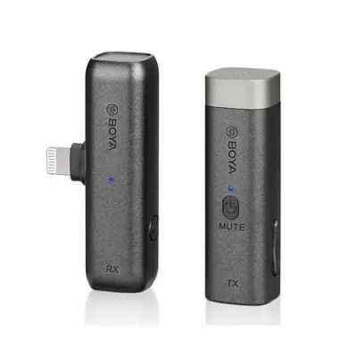 Boya BY-WM3D Omnidirectional Wireless Microphone For iOS
